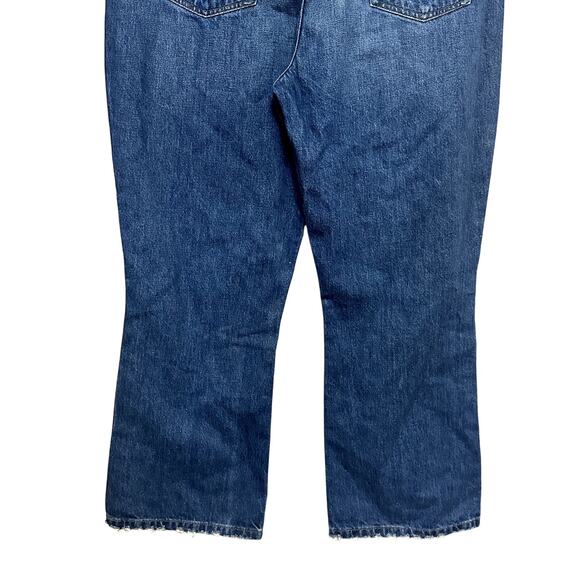 Frame Le High N Tight Jeans Mini Bootcut Cropped Washed Blue Women's US 27 NWT - Picture 7 of 10